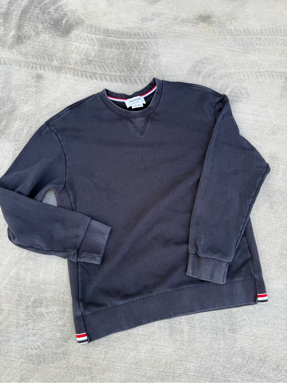 Tommy Hilfiger Men's Navy Crewneck Sweatshirt